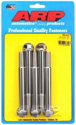 ARP 1/2-13 x 4.500 hex SS bolts - 646-4500