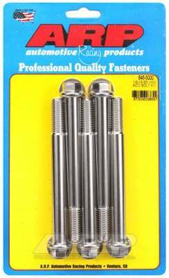 ARP 1/2-13 x 5.000 hex SS bolts - 646-5000