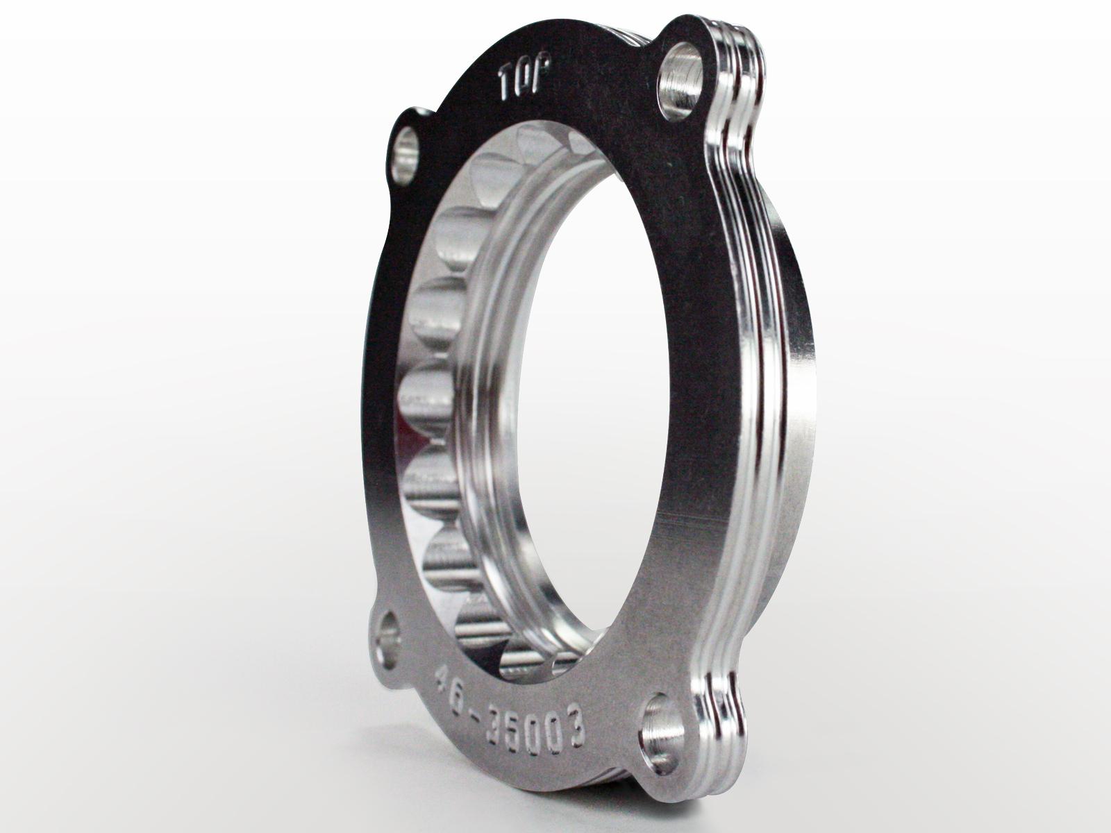 AFE Silver Bullet Throttle Body Spacer Kit (2011-2021 Durango, Durango, Durango, Wrangler JK, Grand Cherokee, Grand Cherokee, Wrangler) - 46-35003
