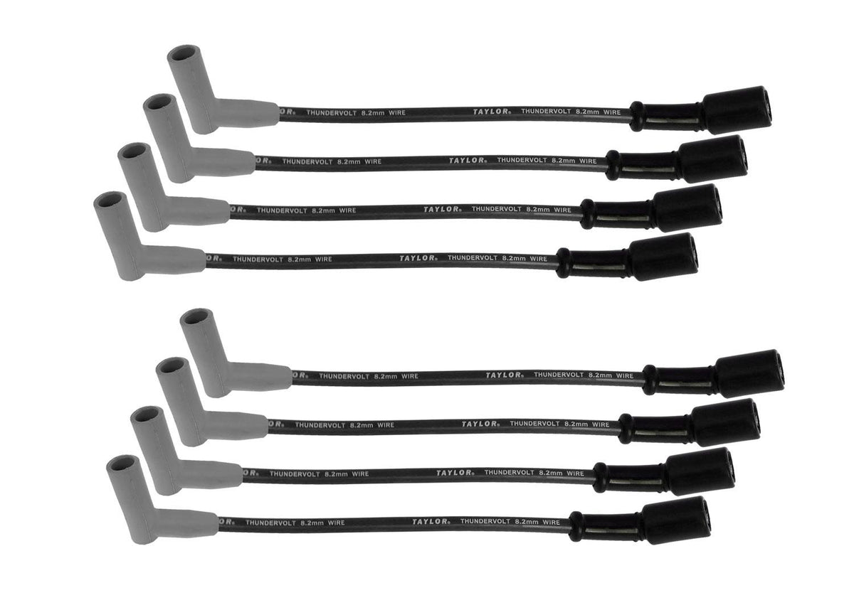 TAYLOR CABLE Thundervolt 8.2 race fit 8 cyl 8in 135 black - 86045
