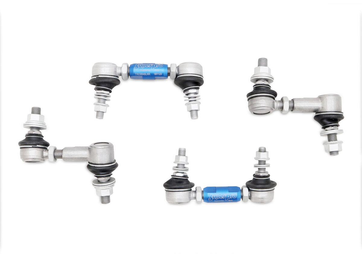 SuperPro HD Adjustable End Link Set (TRC1045 + TRC1225A) (2003-2009 350Z) - TRCLNKSET16