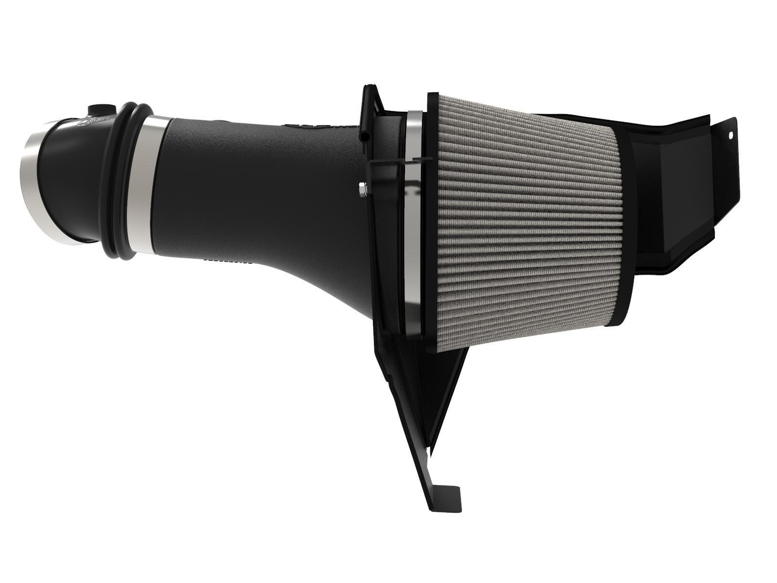 AFE Magnum FORCE Stage-2XP Cold Air Intake System w/ Pro DRY S Media Black (Dodge Challenger/Charger SRT Hellcat 17-20 V8-6.2L (sc) HEMI) - 54-12852D