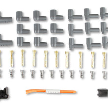Msd 31199 Wire Set, Super Conductor, 8-Cyl. Multi-Angle Plug, Socket/Hei