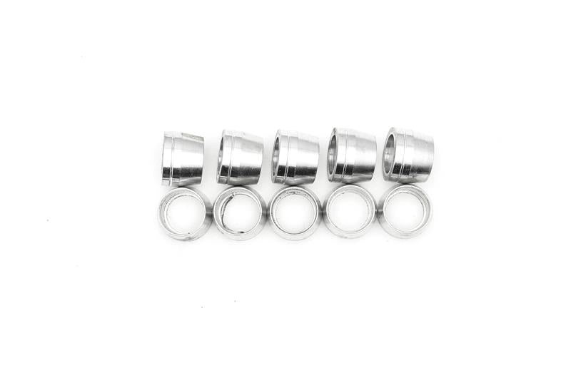 DeatschWerks Replacement PTFE Hose End Olive Insert 8AN (Pack Of 10) - 6-02-0868