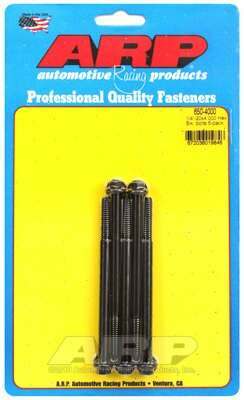ARP 1/4-20 X 4.000 hex black oxide bolts - 650-4000