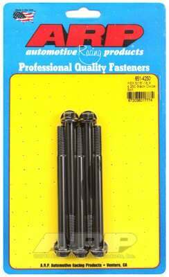 ARP 5/16-18 X 4.250 hex black oxide bolts - 651-4250
