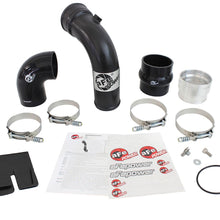 AFE BladeRunner 3 IN Aluminum Cold Charge Pipe Black (2011-2016 F-250 Super Duty, F-350 Super Duty) - 46-20149-B