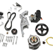 Holley Low LS Drive System (Alt, P/S w/o A/C) Driver's Side.  - 20-156