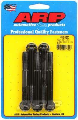 ARP 3/8-16 X 3.250 hex black oxide bolts - 652-3250