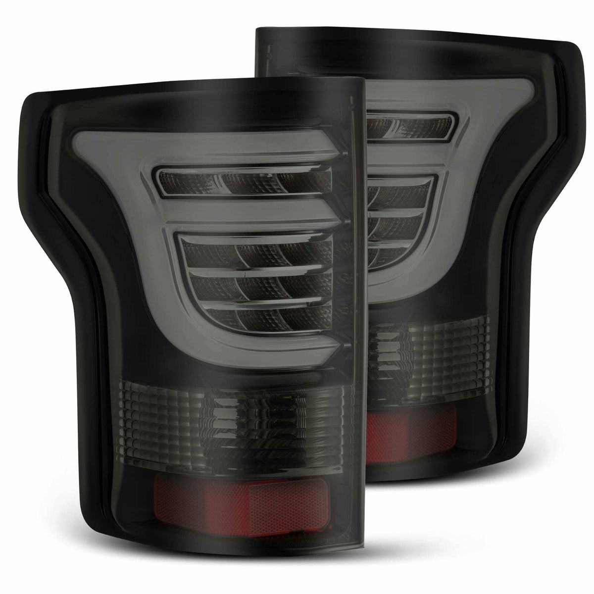 AlphaRex Led Tail Lights Jet Black (2015-2020 F-150) - 652010