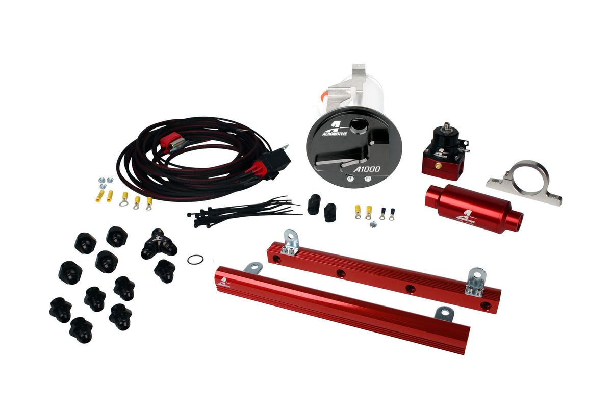 Aeromotive 17304 05-09 Mustang GT Stealth A1000 Racing Fuel System with 5.4L 4-V Fuel Rails
