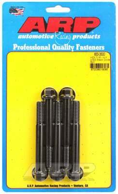 ARP 7/16-14 X 3.500 hex black oxide bolts - 653-3500