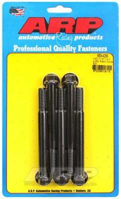 ARP 7/16-14 X 4.250 hex black oxide bolts - 653-4250
