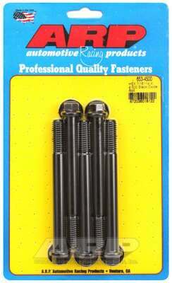 ARP 7/16-14 X 4.500 hex black oxide bolts - 653-4500