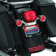 Kuryakyn Curved License Plate Mount Black