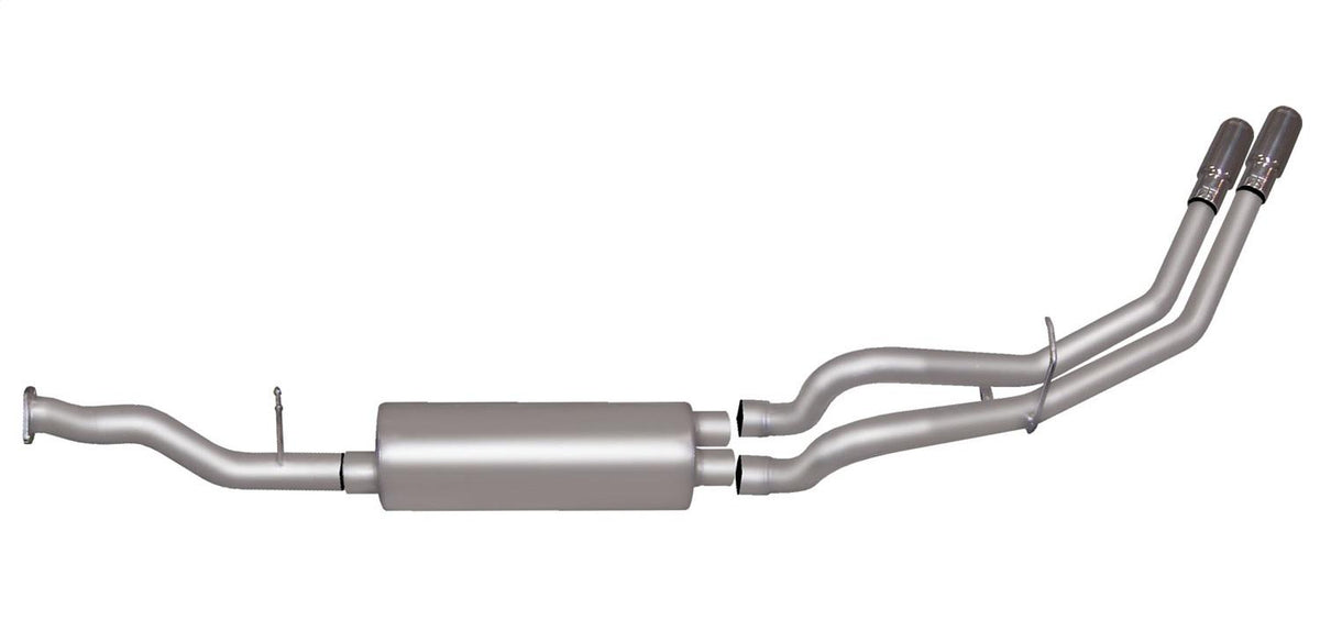 Gibson Exhaust Cat-Back Dual Sport Exhaust System; Stainless (1996-1999 Tahoe LS, Tahoe LT, Yukon SLT, Yukon SLE, Yukon) - 65400