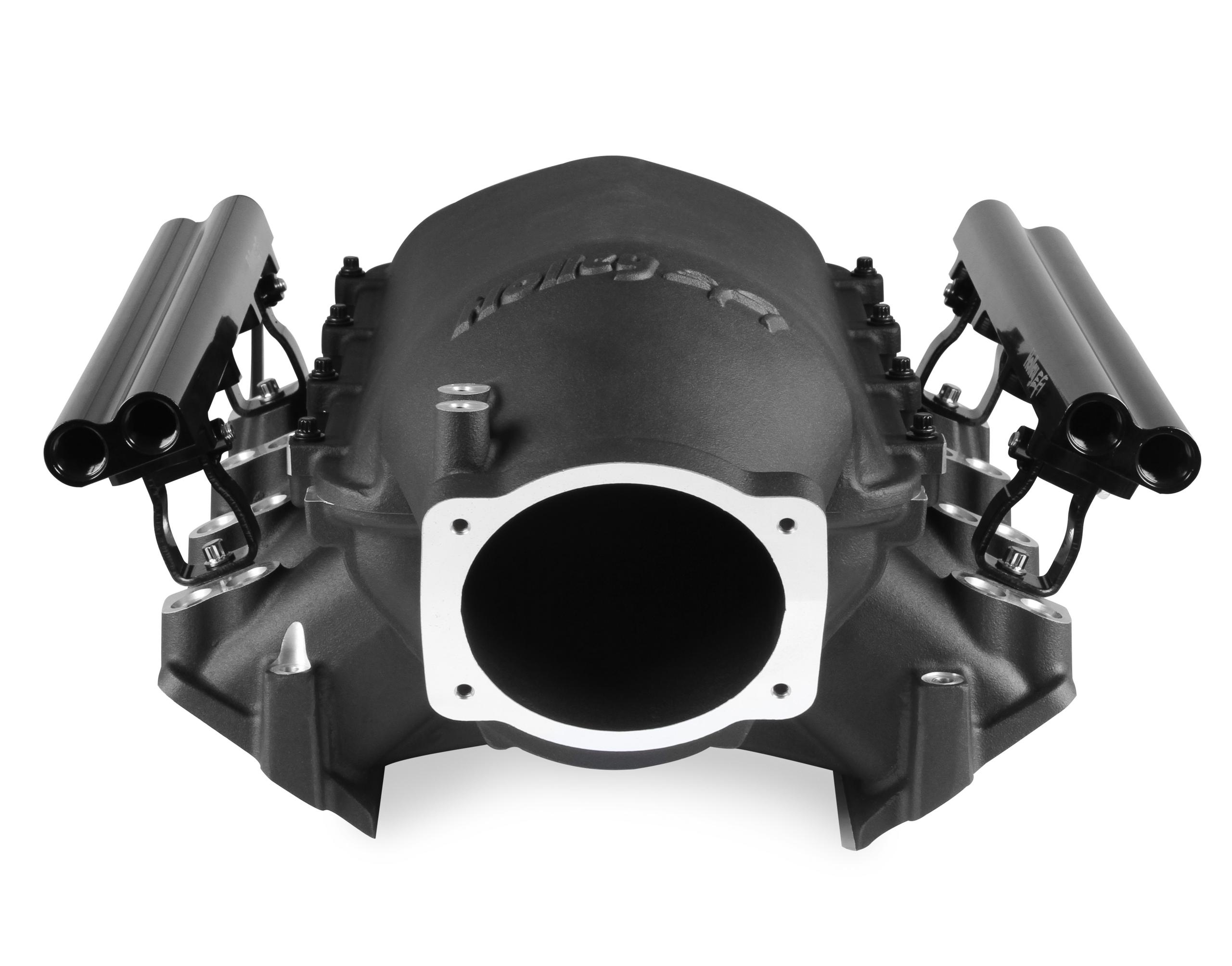 Holley EFI Lo-Ram Intake Manifold Base - 300-683BK