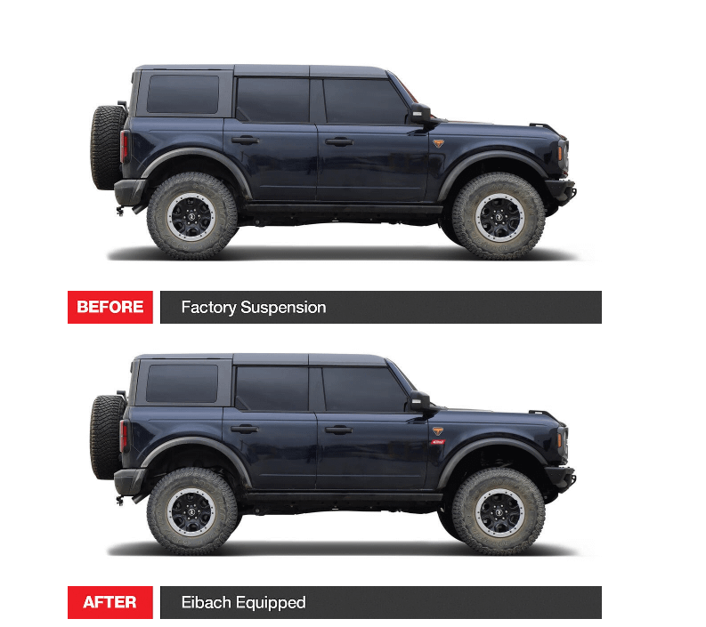 Eibach Pro-Truck Coilover Stage 2 (Front & Rear) (2021-2025 Ford Bronco (4-Door) - E86-35-056-01-22