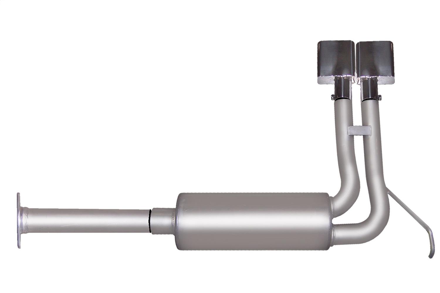 Gibson Exhaust Cat-Back Super Truck Exhaust System; Stainless (1994-1995 Chevrolet K1500, Chevrolet K2500, GMC K1500, GMC K2500) - 65517
