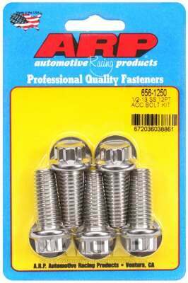ARP 1/2-13 x 1.250 12pt SS bolts - 656-1250