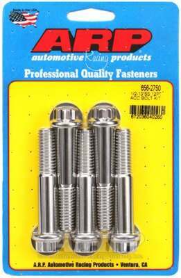 ARP 1/2-13 x 2.750 12pt SS bolts - 656-2750