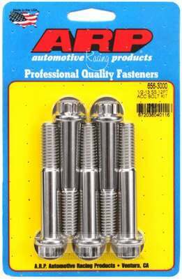ARP 1/2-13 x 3.000 12pt SS bolts - 656-3000