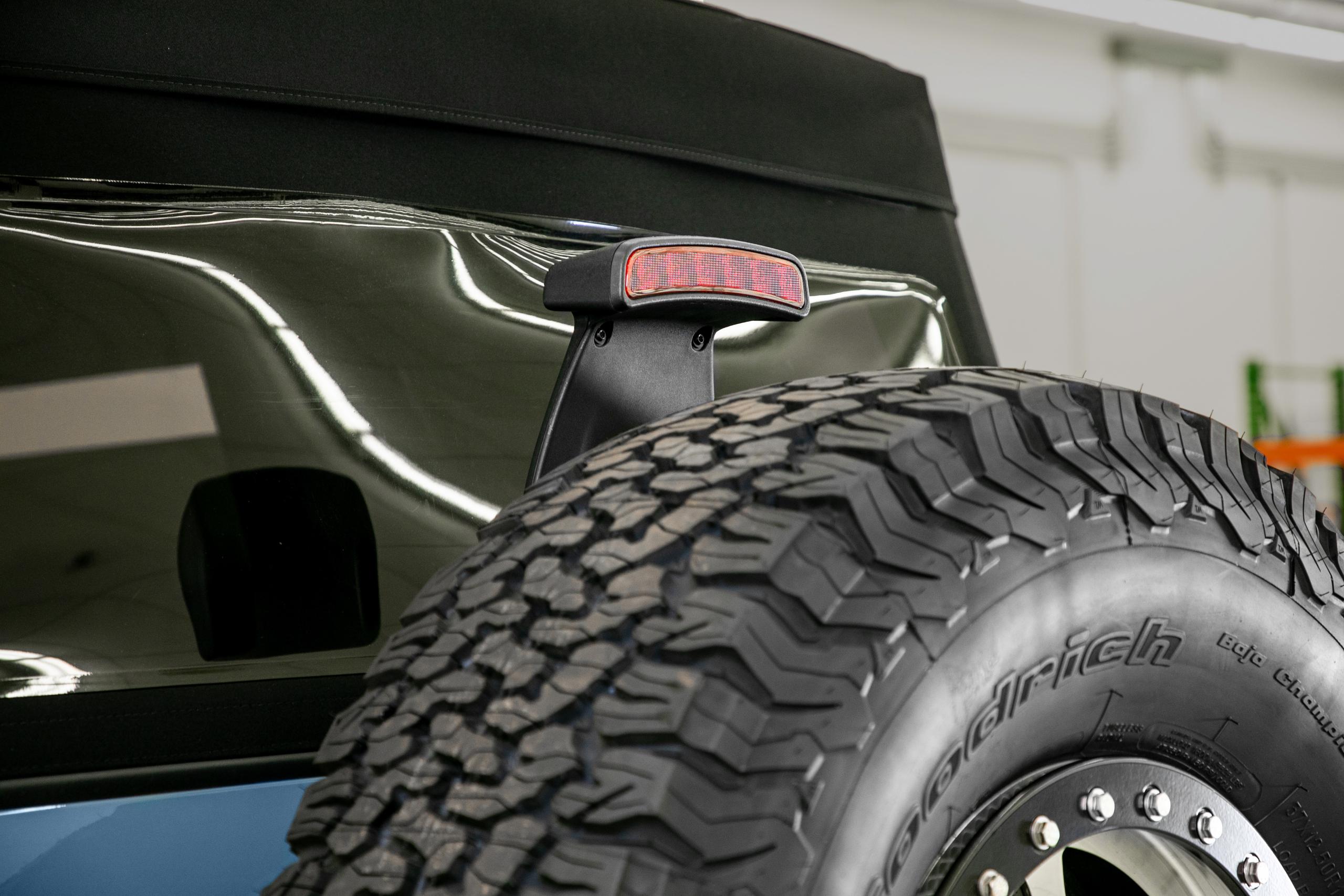 Anvil Third brake light relocation kit (2021-2025 Bronco) - 628-41AOR