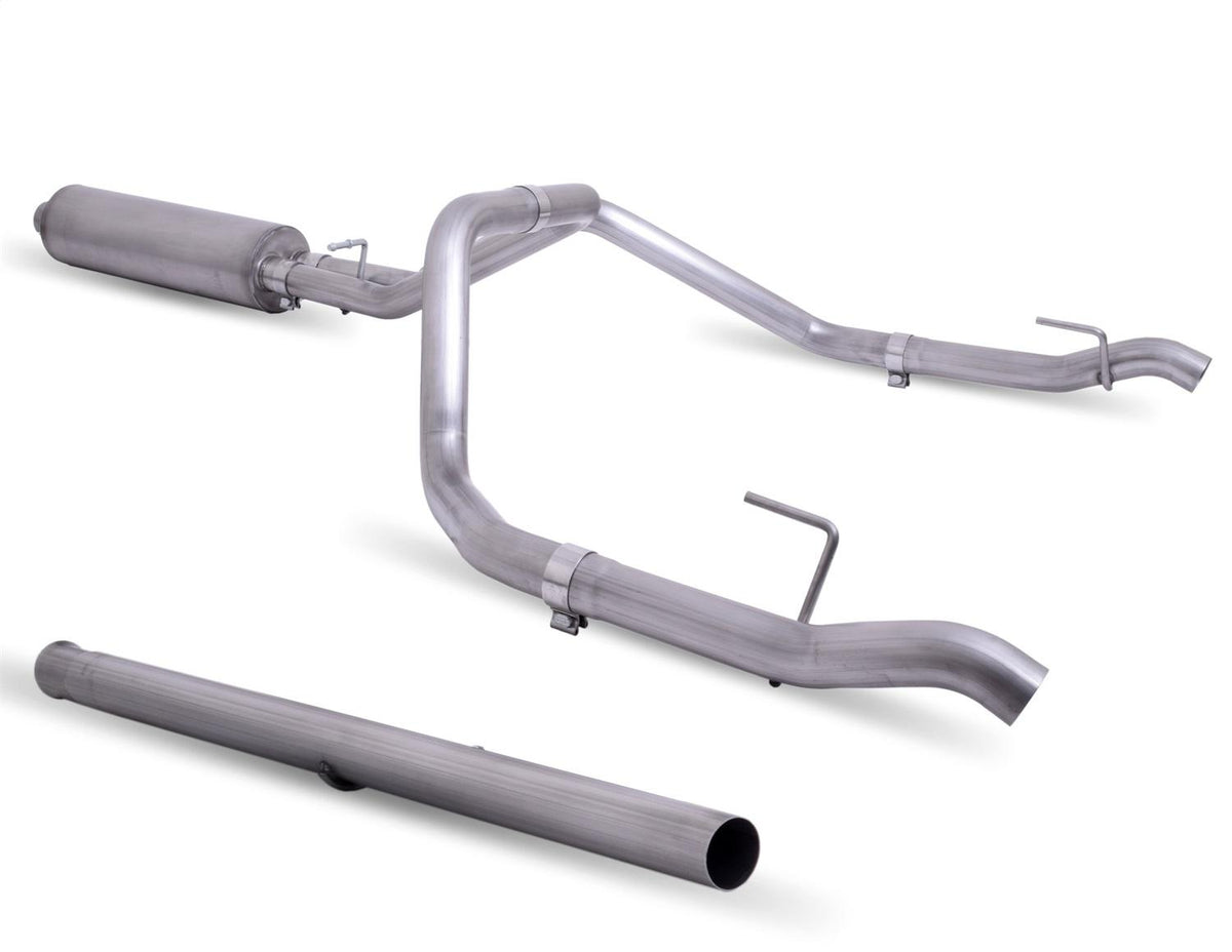 Gibson Exhaust Cat-Back Dual Split Exhaust System; Stainless (2019-2023 Chevrolet, GMC Fitment) - 65698
