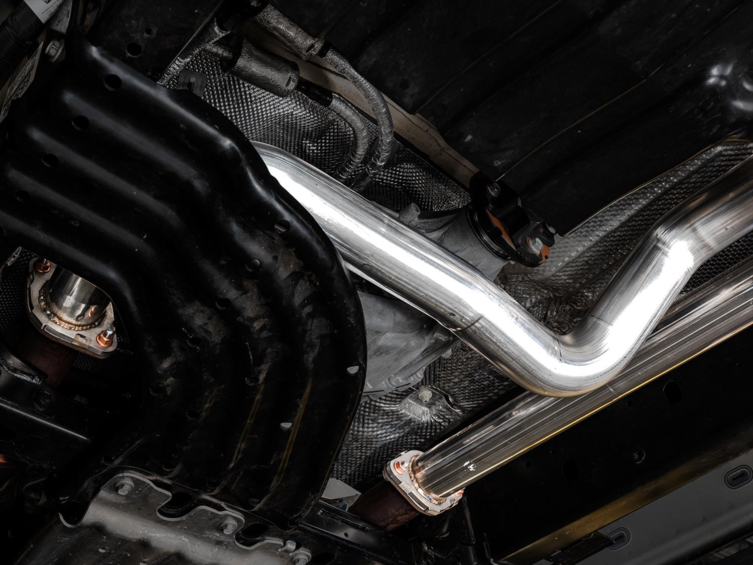 AWE 0FG Catback Exhaust for RAM TRX - Diamond Black Tips - 3015-33005