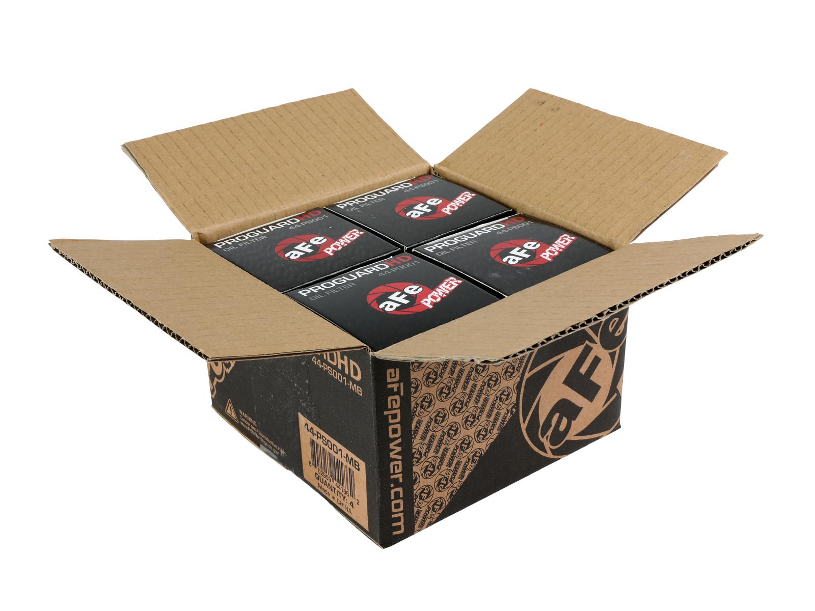 AFE Pro GUARD HD Oil Filter (4 Pack) (Can Am ATV/UTV 07-20) - 44-PS001-MB