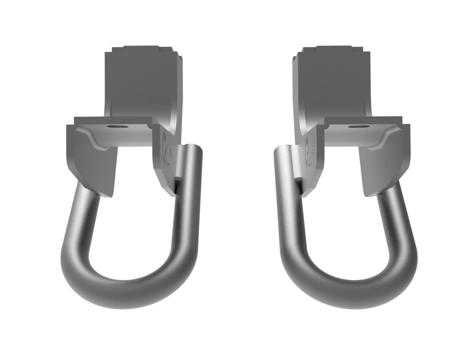 AFE aFe POWER Front Tow Hook Gray Toyota Tundra 22-23 V6-3.4L (tt) - 450-72T001-G