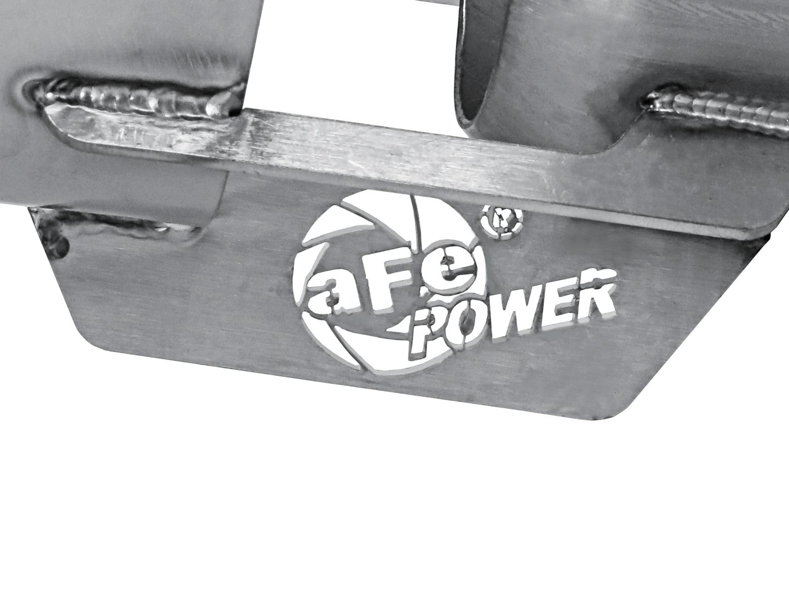 AFE MACH Force-Xp 304 Stainless Steel Clamp-on Exhaust Tip Brushed - 49T30401-H151