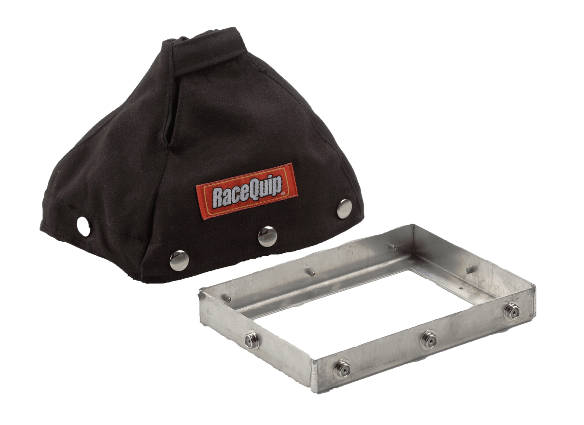 RaceQuip Fire-Retardant Shifter Boot w/ Mounting Base Plate - 871001RQP