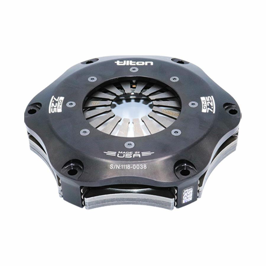 Tilton Racing CLUTCH, METAL, 7.25", 3 PL, HR, BUFF, POT - 66-013HBF