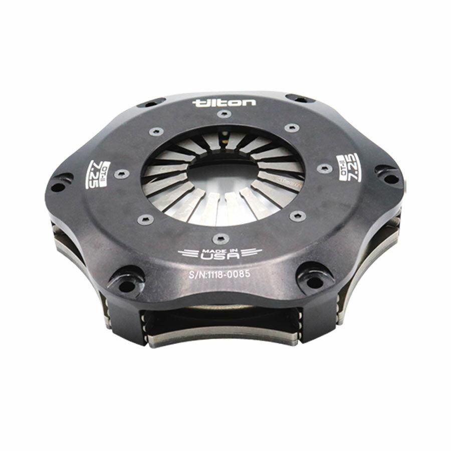 Tilton Racing CLUTCH, CERAM, 7.25", 2 PL, HR, ORANGE, POT - 66-312UORA