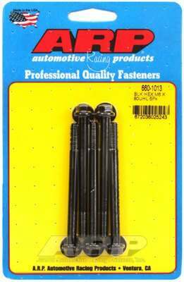ARP M6 x 1.00 x 80 hex black oxide bolts - 660-1013