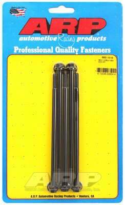 ARP M6 x 1.00 x 135 hex black oxide bolts - 660-1018