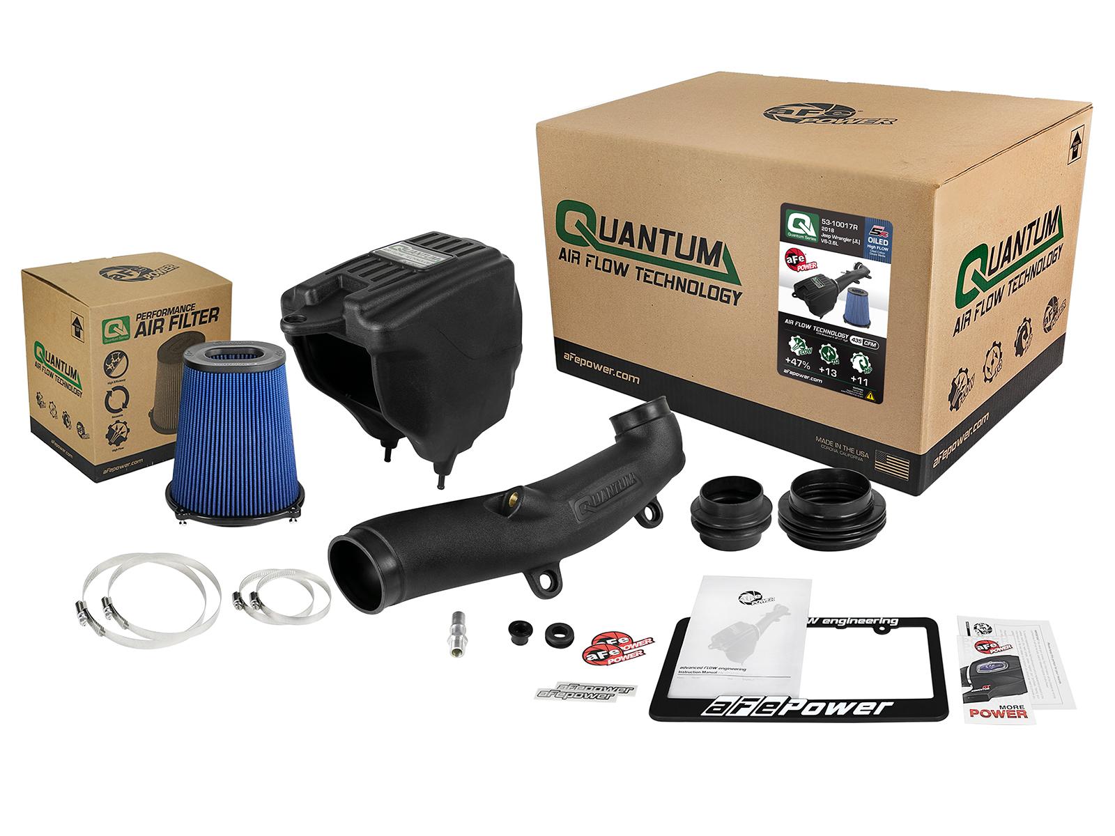 AFE Sealed Intake (2018-2020 Jeep Wrangler V6-3.6L) - 53-10017R