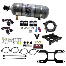 Nitrous Express 4150 Dual Stage Billet Crossbar, (50-300 & 100-500Hp) With Composite Bottle. - 66042-12