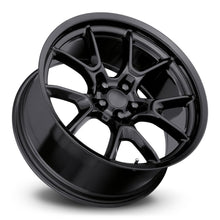 Factory Reproductions FR 66F - Dodge Anniversary Flow Form Replica Wheels 20X9.5 5X115 +15 HB 71.5 Dodge Anniversary Flow Form Gloss Black With Cap Factory Reproductions (2005-2023 300, Charger, Challenger) - 66095151502F