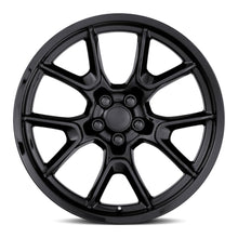 Factory Reproductions FR 66F - Dodge Anniversary Flow Form Replica Wheels 20X9.5 5X115 +15 HB 71.5 Dodge Anniversary Flow Form Gloss Black With Cap Factory Reproductions (2005-2023 300, Charger, Challenger) - 66095151502F