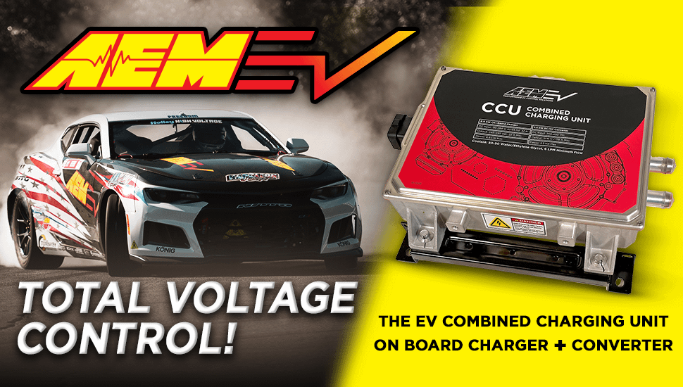 AEM EV Combined Charging Unit (CCU) - 30-8405