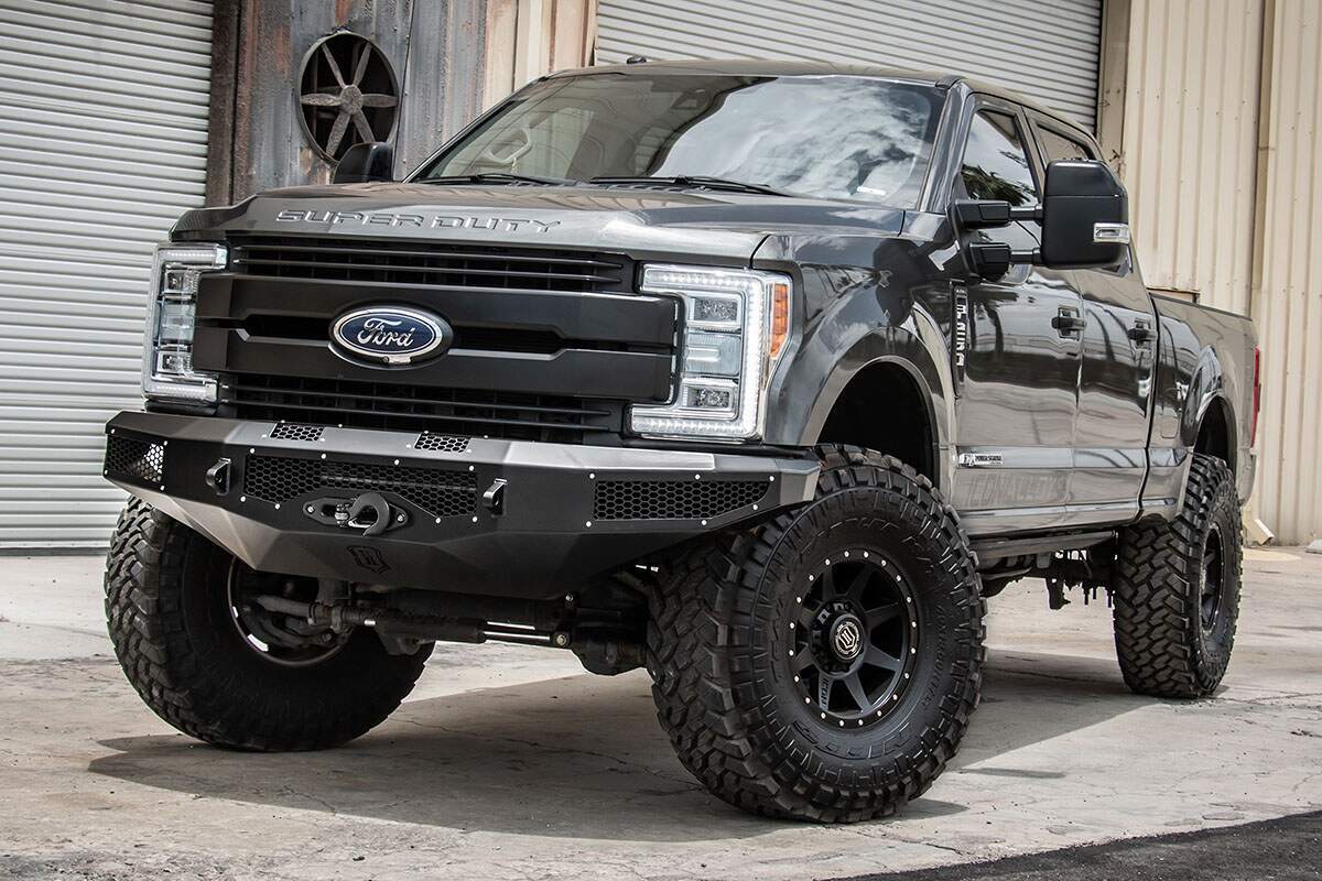 ICON 17-22 Ford Super Duty ACC Relocation Kit - Use w/ Impact Pro Series Front Bumper - 66202