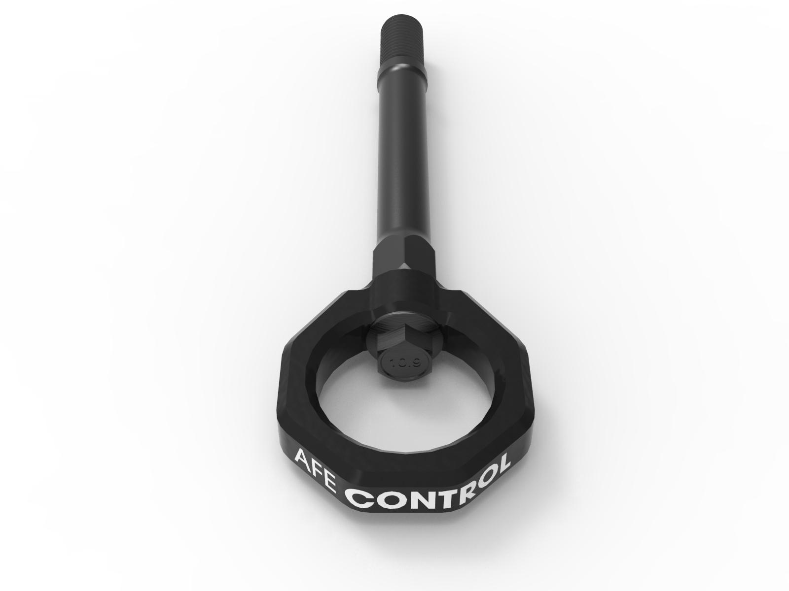 AFE Front Tow Hook Black (2020-2023 Corvette 6.2) - 450-401014-B