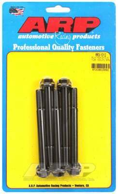 ARP M10 x 1.25 x 100 hex black oxide bolts - 663-1012