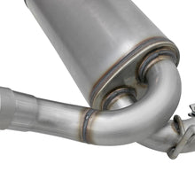 AFE Rebel Series 2-1/2 IN 409 Stainless Steel Axle-Back Exhaust w/ Polished Tips - 49-48061-P