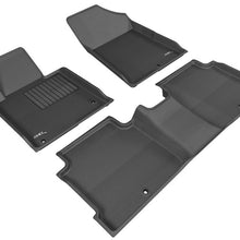 3D MAXpider 2016-2020 Kia Optima Kagu 1st & 2nd Row Floormats - Black