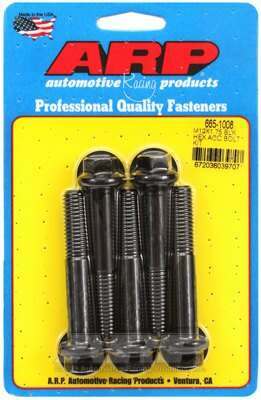 ARP M12 x 1.75 x 70 hex black oxide bolts - 665-1008