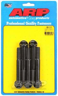 ARP M12 x 1.75 x 90 hex black oxide bolts - 665-1010