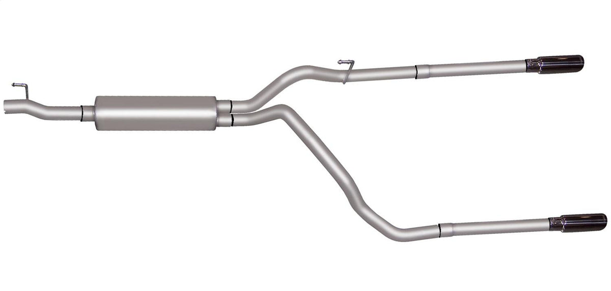 Gibson Exhaust Cat-Back Dual Split Exhaust System; Stainless (2003-2003 Ram 1500) - 66515